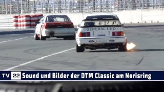 MOTOR TV22 Die ersten Bilder mit Sound der DTM Classic am Norisring 2024 [upl. by Idnal28]