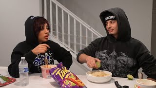 EATING NOODLES MUKBANG HIGH [upl. by Teddy544]