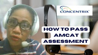 HOW TO PASS THE AMCAT ASSESSMENT CONCENTRIX APPLICATION SAMPLE TEST QUESTIONS [upl. by Atirma378]