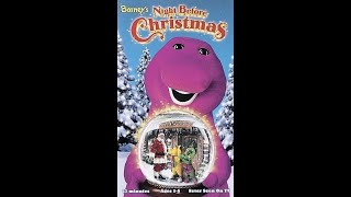 Barneys Night Before Christmas 1999  1999 VHS [upl. by Namrac732]