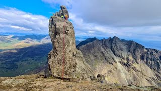 Day2 Sgurr aMhadaidh Sgurr aGhreadaidh Sgurr na Banachdich Inaccessible Pinnacle Sgurr Dearg [upl. by Nylle]