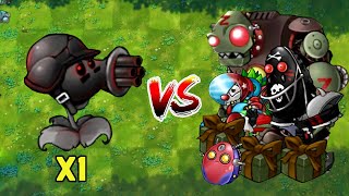 Fusion Doom Gatling Pea Vs All Fusion Zombie  EXTRA  Who Will Win PVZ 1 Fusion Challenge [upl. by Honor]