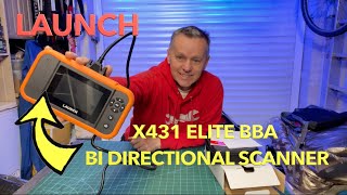 LAUNCH X431 Elite Bi Directional Scanner Review For BMW VW Audi Group amp Mercedes Benz [upl. by Dnumde]