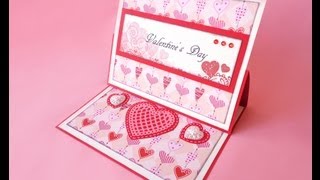 Biglietto San Valentino Stand Up  Valentines Stand Up Card [upl. by Ettezoj]