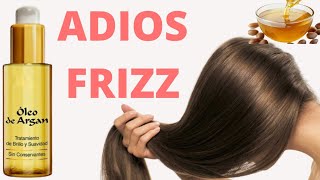 💁‍♀️CÓMO APLICAR ACEITE DE ARGÁN EN EL CABELLO Y SUS BENEFICIOS ELIMINA EL FRIZZ o ESPONJAMIENTO [upl. by Pauline]