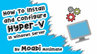 How to install HyperV for your Windows Server  EP 2 [upl. by Llenna863]