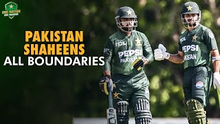 All Pakistan Shaheens Boundaries Scored vs Perth Scorchers  Top End T20 Series 2024 [upl. by Ross452]