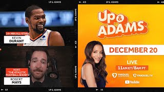 Up amp Adams Show with Kay Adams Kevin Durant Robert Mays amp TNF Reaction  December 20 2024 [upl. by Belinda]