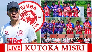 🔴 LIVE KUTOKA MISRI MAZOEZI YA SIMBA NA KOCHA MPYA  Jezi mpya simba  Usajili simba 2024 na 2025 [upl. by Hait]