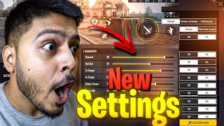 ALL NEW SETTINGS  OF FREE FIRE  FREE FIRE SECRET SETTINGS [upl. by Ivana]