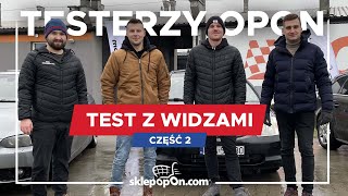 Widzowie testują opony UNIROYAL WINTEREXPERT na torze I część 2 [upl. by Neik935]