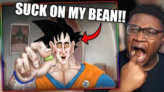 GOKU IS A CREEP  A Regrettable DBZ Cartoon Reaction [upl. by Ariamo]