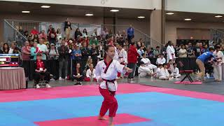 2023 USA Taekwondo Nationals Individual Poomsae [upl. by Lihp759]