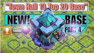 Top 20 quotTh13 Most Powerful Basequot Layouts 2024  Best Th13 Base layouts  Th13 Best Base Layouts [upl. by Leffert371]