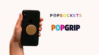 PopSockets Swappable PopGrip  How to use it [upl. by Madai]