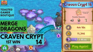 Craven Crypt 14 Merge Dragons 1st Win [upl. by Den50]