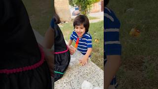 omer ny kis k ice cream kha lishorts shortfeed funnyshorts [upl. by Adaner144]