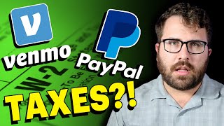 New 1099K Requirements Do You Have to Pay Tax on PayPal and Venmo [upl. by Etom]