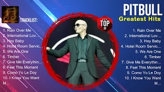 Pitbull Top Tracks Countdown 🔥 Pitbull Hits 🔥 Pitbull Music Of All Time [upl. by Pris]