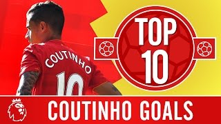 Top 10 Philippe Coutinhos Premier League screamers for Liverpool [upl. by Dominique522]