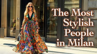 Italian Street Fashion Summer 2024 What the most stylish people are wearing [upl. by Neelear451]