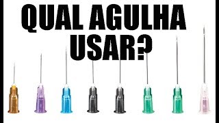 ONDE APLICAR E COM QUAL AGULHA APRENDA AGORA [upl. by Anelrad]