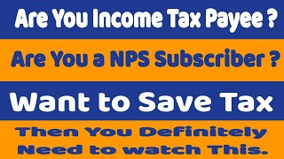 How to Claim Max Benefit on Income Tax Already Deposited on 14 NPS Share during 20202021 [upl. by Uzzial]