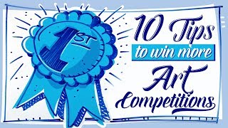 Top 10 Art Contest Tips [upl. by Einhapets407]