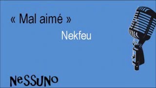 paroles quotmal aiméquot Nekfeu [upl. by Shoifet714]