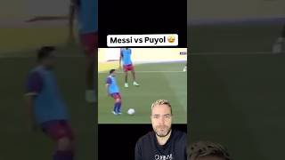 Messi vs Puyol🔥 [upl. by Moazami]