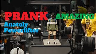 Elite Powerlifter Pretended to be a BEGINNER 12 Anatoly GYM PRANK [upl. by Easlehc]