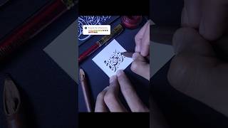 Cara cepat bisa kaligrafi sholawat calligraphy art kaligrafi shortsvideo arabic tutorial [upl. by Enom]