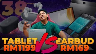 VOCKET REVIEW Review Oppo Pad NEO LTE dengan Earbud Enco Buds2 Pro Berbaloi Ke Nak Beli [upl. by Laetitia71]