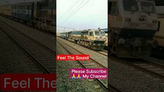 🇮🇳Indian 🚆train sound  train horn sound  train ki awaaz  indian Railways  Train Assam trainhorn [upl. by Garlan]