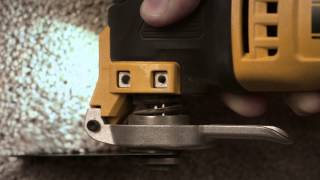 DEWALT MultiMaterial Oscillating Tool Its not one tool its all of them [upl. by Ociral761]