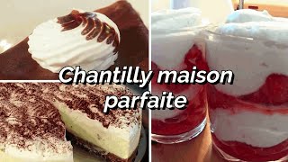 Comment réussir la chantilly maison à coup sûr  Recette et astuces [upl. by Rovaert108]