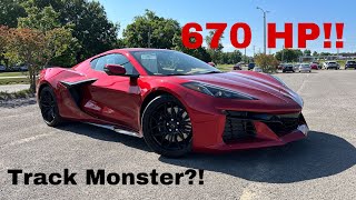 2023 Chevrolet Corvette Z06 3LZ 55 POV Test Drive amp Review [upl. by Eugenius677]