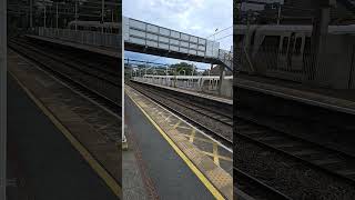 2 Class 345 Elizabeth Line trains at Ilford Station 🚉 [upl. by Ugo825]