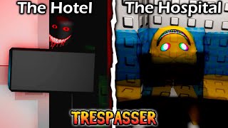 Trespasser Map 1 and 2  Full Walkthrough  Roblox [upl. by Lynna]