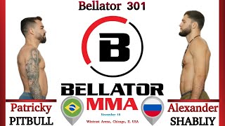 Patricky PITBULL vs Alexander SHABLIY Full FIGHT BELLATOR 301 [upl. by Nosreip]