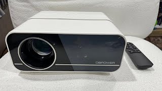 DBPOWER Projector 4K C16 Is A Great Projector with Real Effect [upl. by Raffaj]