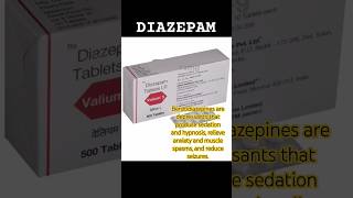 Structure of Diazepam benzodiazepines diazepam pharmacy shortvideo youtubeshorts shorts meds [upl. by Eenaffit610]