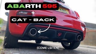 BEST Abarth 595 Exhaust Sound [upl. by Dickman100]