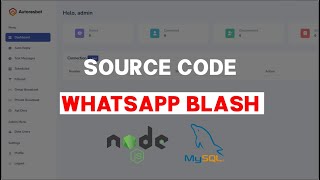 Review WhatsApp Blast dengan Nodejs amp MySQL  Multi Device [upl. by Floyd]