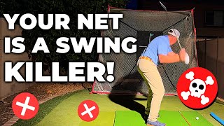 Your Golf Practice Net Could Be Killing Your Swing Avoid These Mistakes [upl. by Oza]