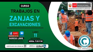 📖CURSO⛑TRABAJOS EN ZANJAS Y EXCAVACIONES🦺🧤 [upl. by Mharg]