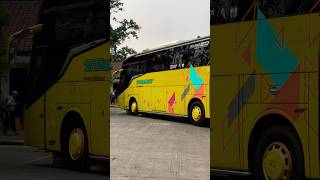 Bus terbaru dari tividi tujuan jakarta jogja jetbus 5 single glass [upl. by Llezniuq669]