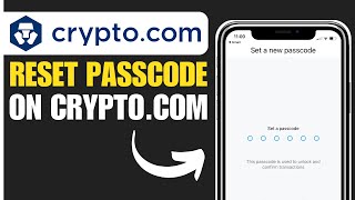 How to Reset Passcode on Cryptocom 2024 [upl. by Oiuqise]