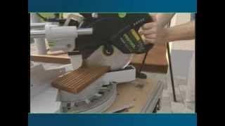 Festool scie à onglets radiale KAPEX KS 120 [upl. by Welford]