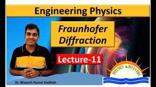 Fraunhofer Diffraction  Single Slit Diffraction  Intensity Distribution  Optics  BSc amp BTech [upl. by Akibma971]